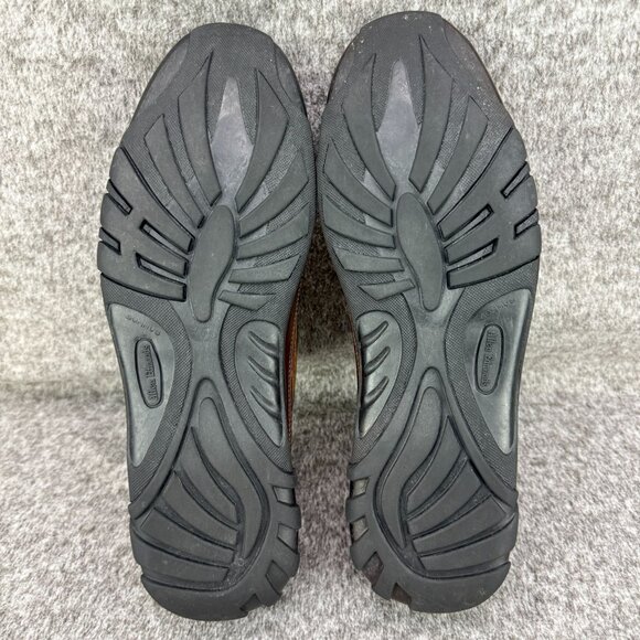 ✅Allen Edmonds Boulder Loafers Mens 9.5D Brown Leather Slip-On Driving Moc/Shoes - Picture 2 of 12